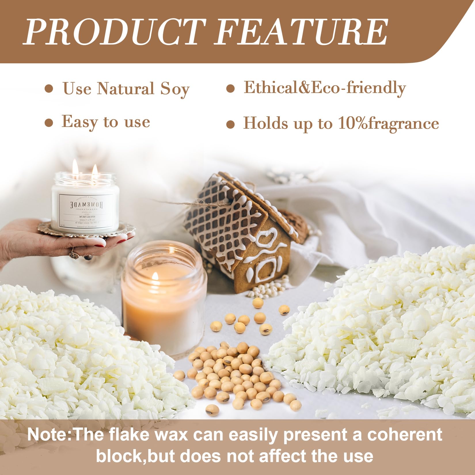 Amazon.co.jp: Sukh ソイワックス キャンドル作り用 - 天然ソイ